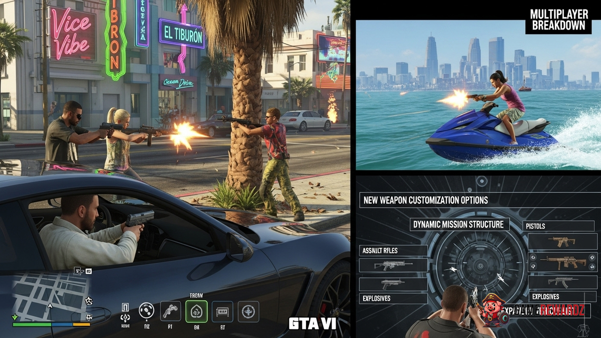 GTA 6 Multiplayer Gameplay Breakdown